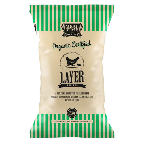 Layer Pellets - 20kg - Certified Organic