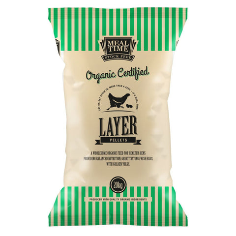 Layer Pellets - 20kg - Certified Organic